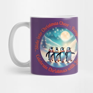 "Penguin Pals Parade: A Chilly Christmas Bash!" Mug